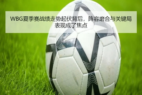 WBG夏季赛战绩走势起伏背后，阵容磨合与关键局表现成了焦点 - jiuyou sports